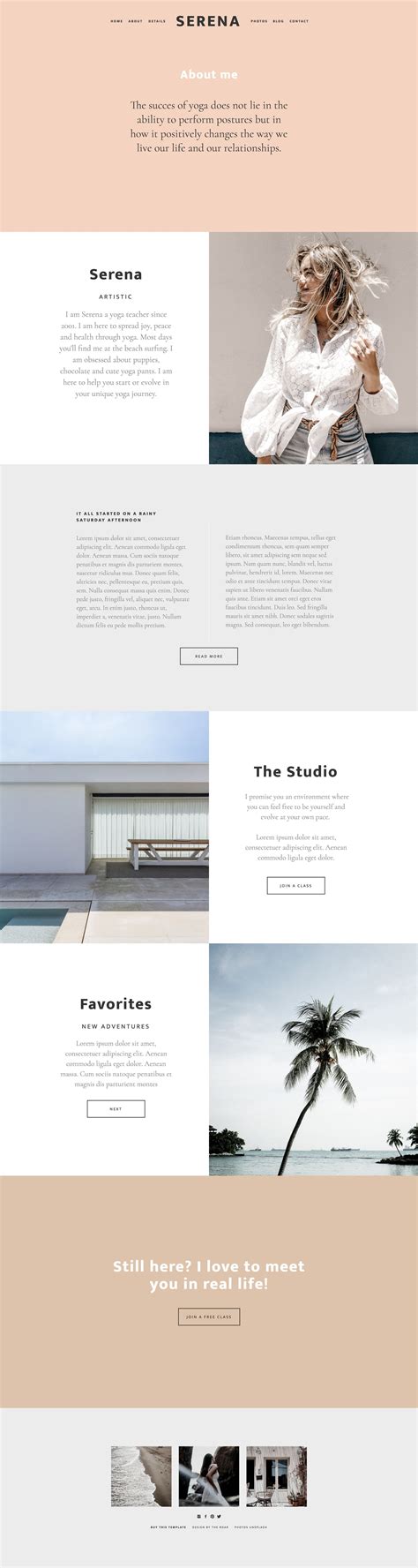 Showit Site Templates