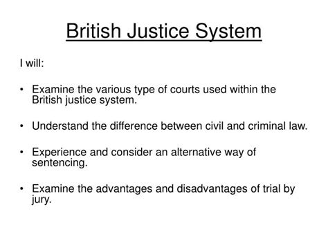 Showtrial: Understanding the Nuances of the British Justice System