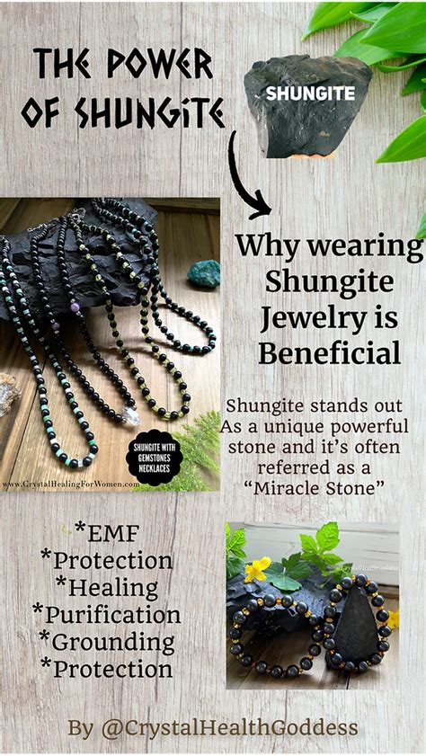 Shungite Jewelry for Sale: Uncover the Healing Power of Ancient Stone