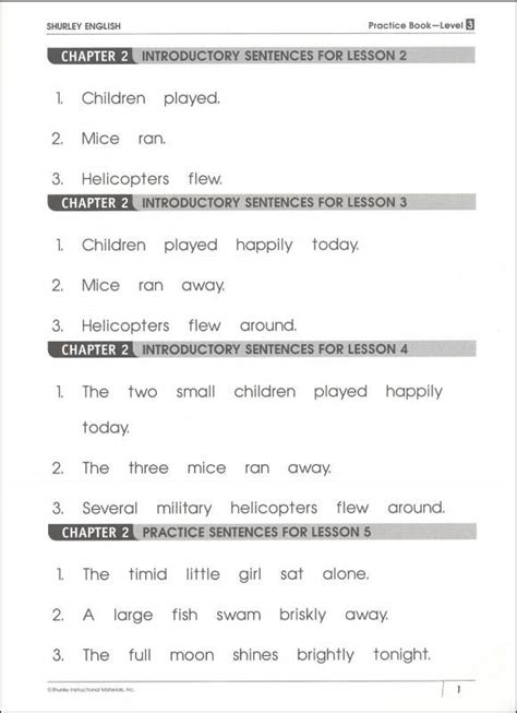 Shurley English Level 3 Worksheets pdf Kindle Editon