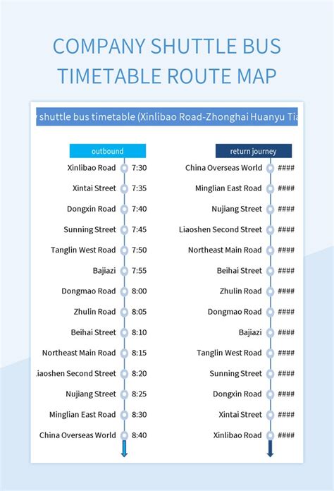 Shuttle Routes and Schedules