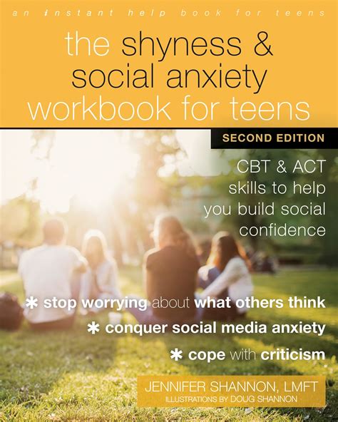 Shyness Social Anxiety Workbook Teens Kindle Editon