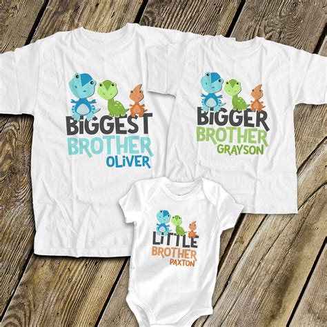 Sibling Shirts for 3: The Perfect Way to Show Off Your Family Bond