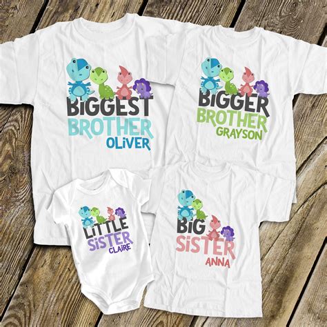 Sibling T-shirts: A Style Statement for Brothers and Sisters