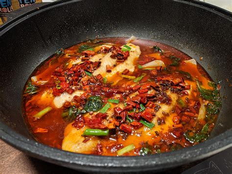 Sichuan Boiled Fish (水煮魚)