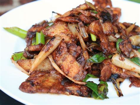 Sichuan Twice-Cooked Pork ($18.80):