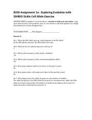 Sickle Cell Alleles Simbio Answers Doc