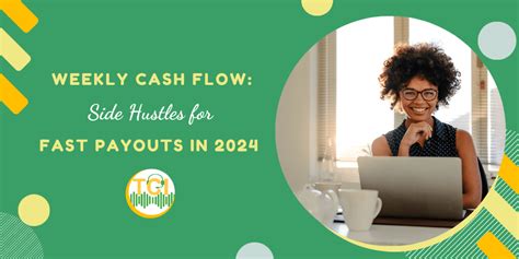 Side Hustles That Pay Weekly: Get Cash in Your Hands Fast