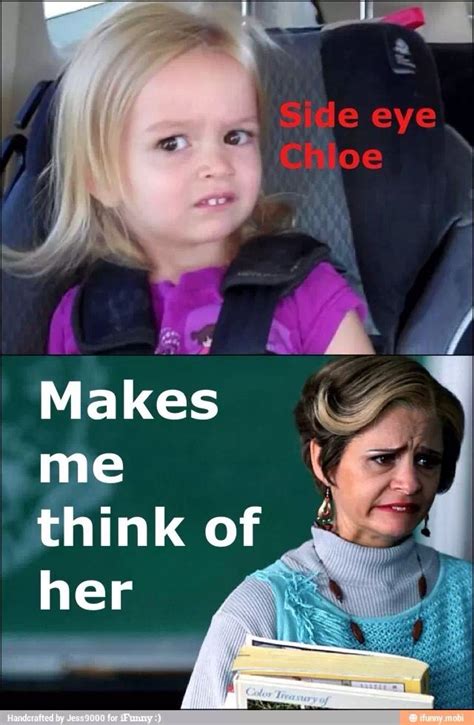 Side-Eyeing Chloe: A Masterclass in Sarcasm and Sass