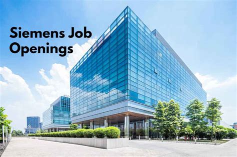 Siemens Job Career