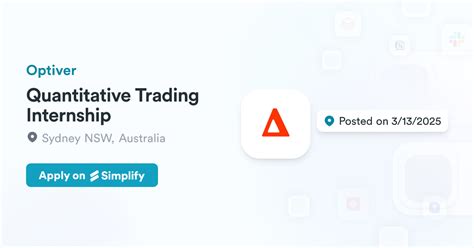 Sig Trading Internship: Unlock Your Gateway to Quantitative Finance