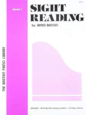 Sight Reading Level 1 The Bastien Piano Library Doc