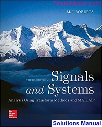 Signals And Systems Roberts Solution Manual Kindle Editon