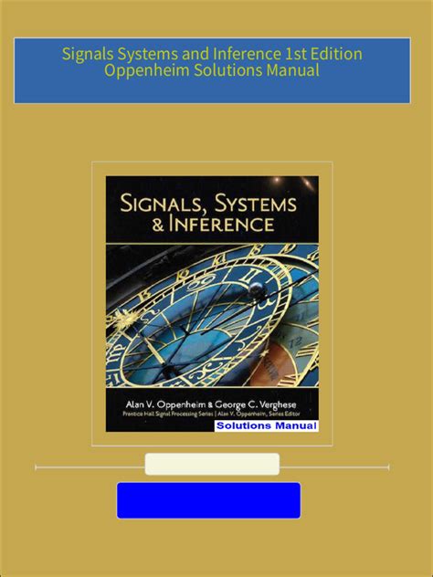 Signals and Images 1st Edition PDF