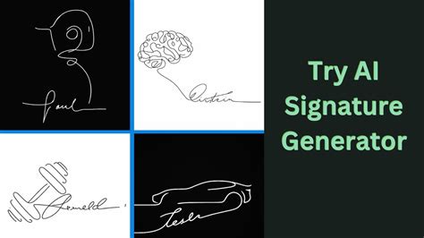 Signature AI Generator: 101+ Creative Ideas and Applications