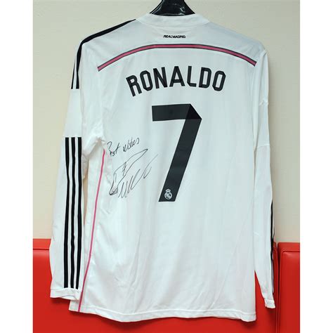 Signed Ronaldo Shirt: A Symbol of Footballing Excellence and a Glowing Souvenir