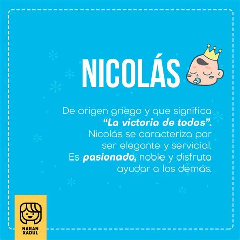 Significado de Nicolas