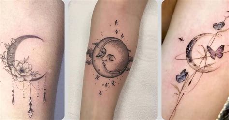 Significados e Simbolismo das Tatuagens de Lua