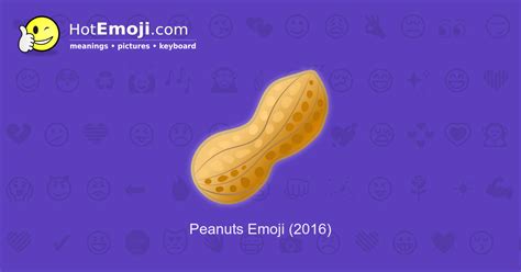 Significance and Impact of the Peanut Emoji