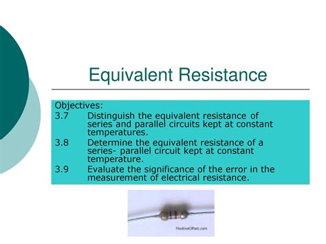 Significance of Electrical Resistance