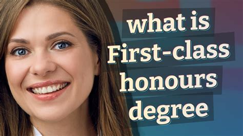 Significance of First Class Honours