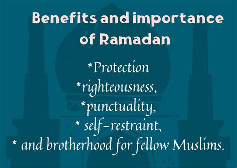 Significance of Iftar