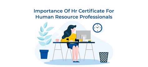 Significance of a Certificate in HR