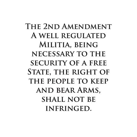 Significance of the Second Amendment