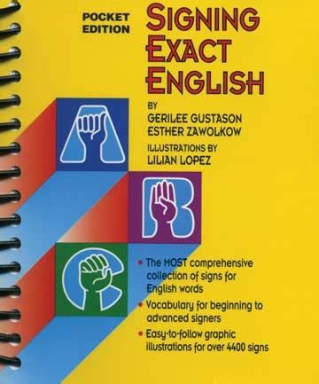 Signing Exact English: Pocket Edition Ebook Doc