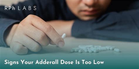 Signs Your Adderall Dose is Too Low