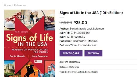 Signs of Life in the USA Ebook Ebook PDF