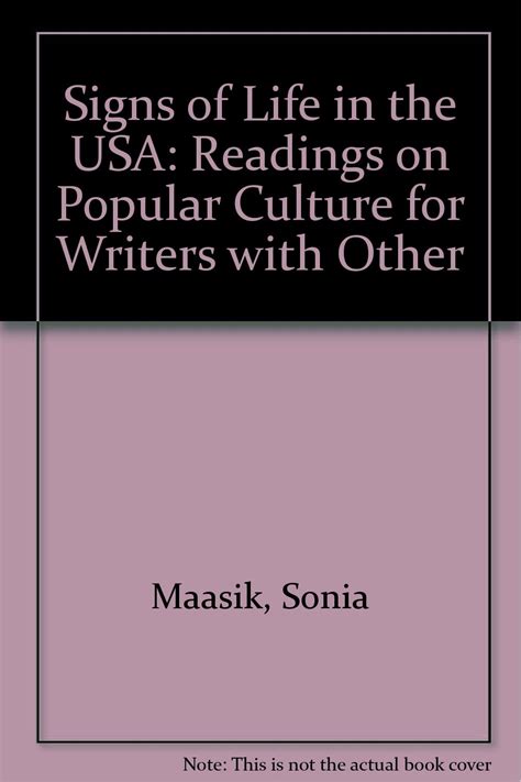 Signs of Life in the USA Readings on Popular Culture for Writers with Other Doc