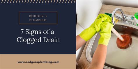 Signs of a Clogged Drain