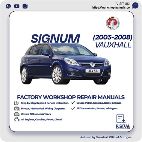 Signum Workshop Manual Ebook Epub