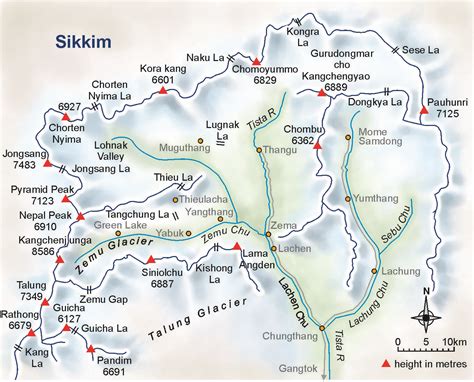 Sikkim Tourist Road Atlas & State Distance Guide 1st edition Doc
