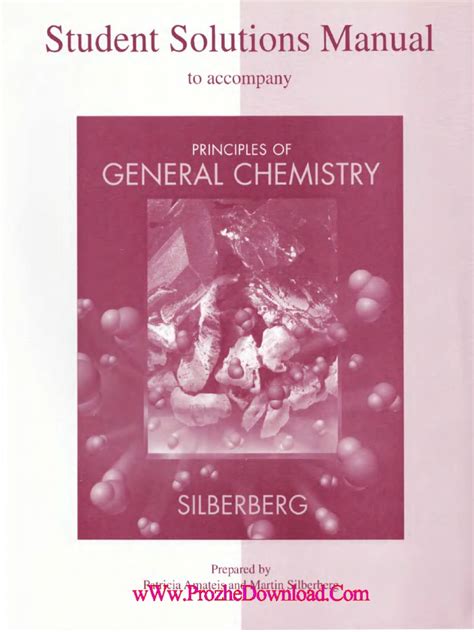 Silberberg Chemistry 6th Generation Solution Manual Doc