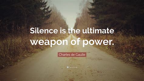 Silence Weapon 101: The Hidden Power of Silence