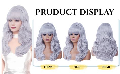 Silver Bouffant Wig: An Iconic Style for All Occasions