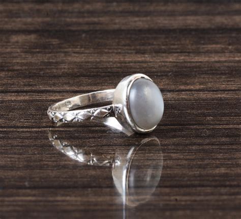 Silver Moonstone Ring: A Journey Through Enchantment and Serenity