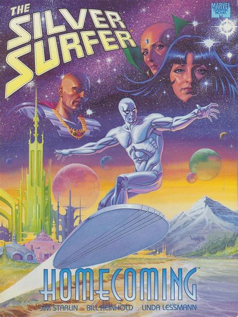 Silver Surfer Homecoming Marvel Graphic Novel 71 Doc