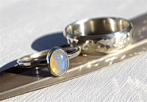 Silver and Opal Rings: A Timeless Symphony of Elegance and Enchantment