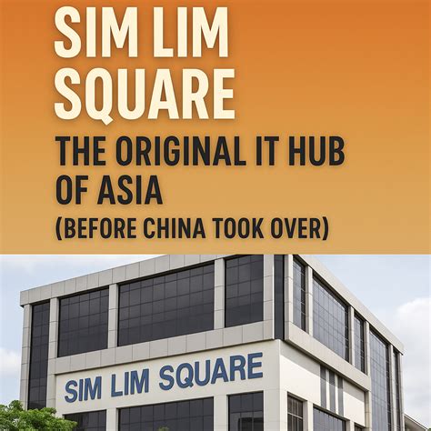 Sim Lim Square: A Thriving Tech Hub in Singapore by 2025