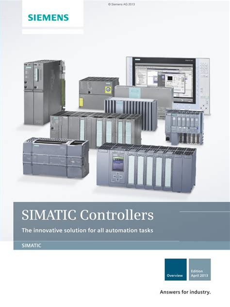 Simatic Controllers The Innovative Solution For All 6 Reader