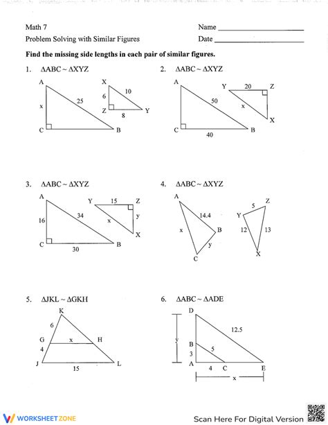 Similar Figures Investigation 2 Answers PDF