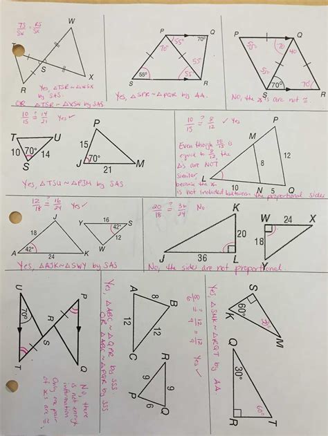 Similar Triangles Answer Key Epub