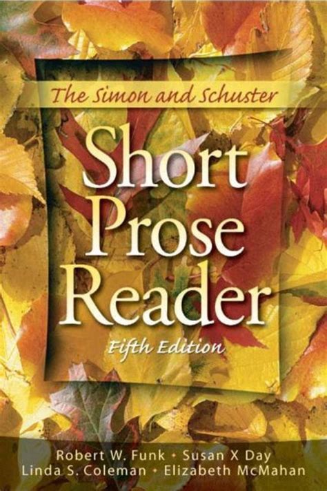 Simon and Schuster Short Prose Reader PDF