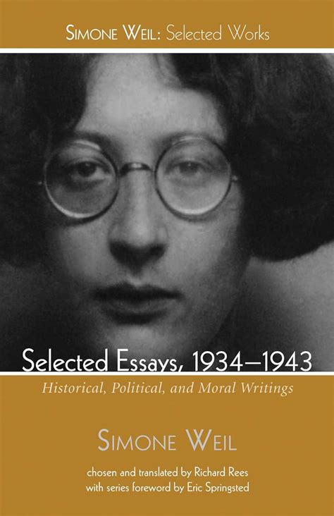 Simone Weil Selected Writings Doc