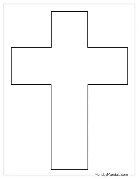 Simple Cross Template