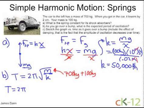 Simple Harmonic Motion Problems With Answers Epub