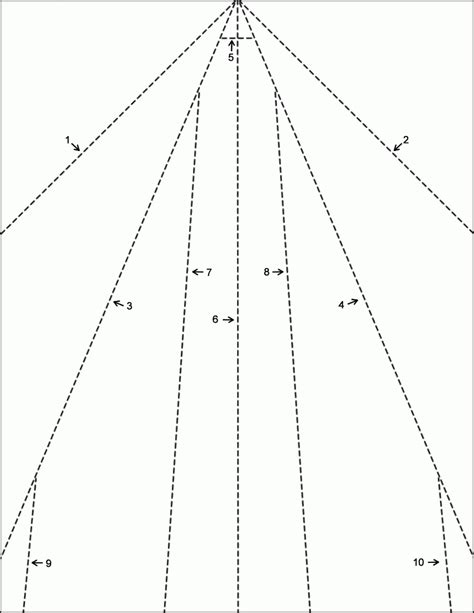 Simple Paper Airplane Template